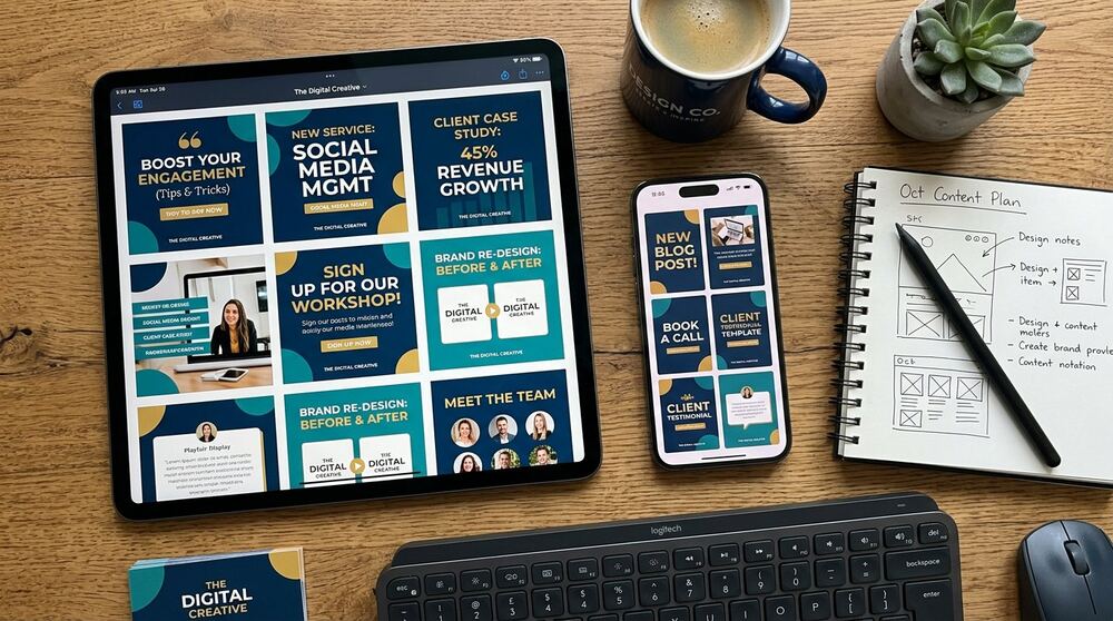 Social media post and story design templates created by Prosengit Kundu